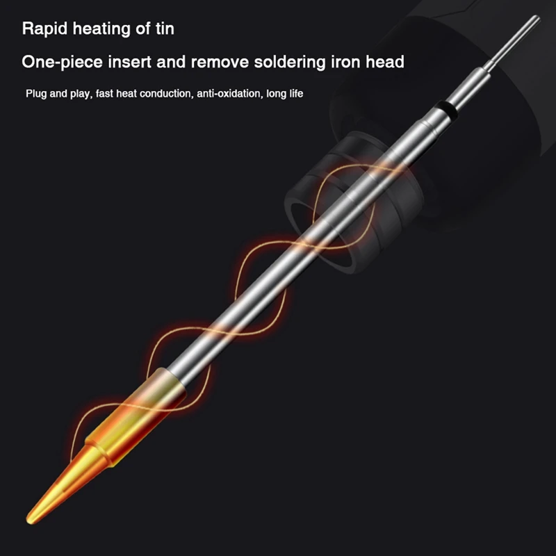 ABSJ-5V Fast Charging Lithium Built-In Wireless Soldering Iron Set Portable Repair Welding Tools