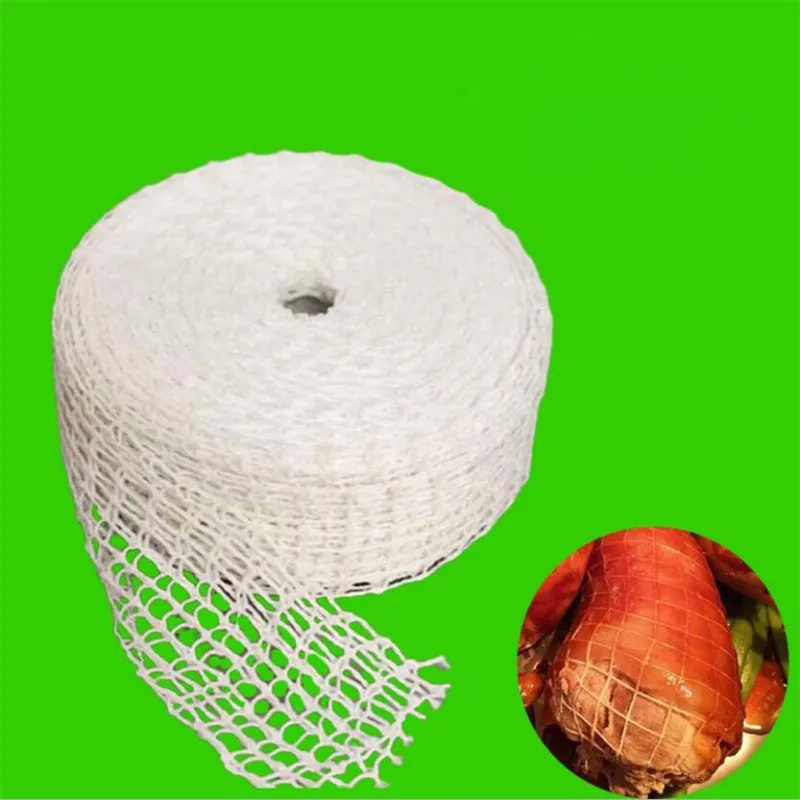 Cotton Meat Net Ham Sausage Roll Net 3 Meter Hot Dog Net Butcher's Strings Bacon Sausage Packaging Tools Kitchen Cooking Tool