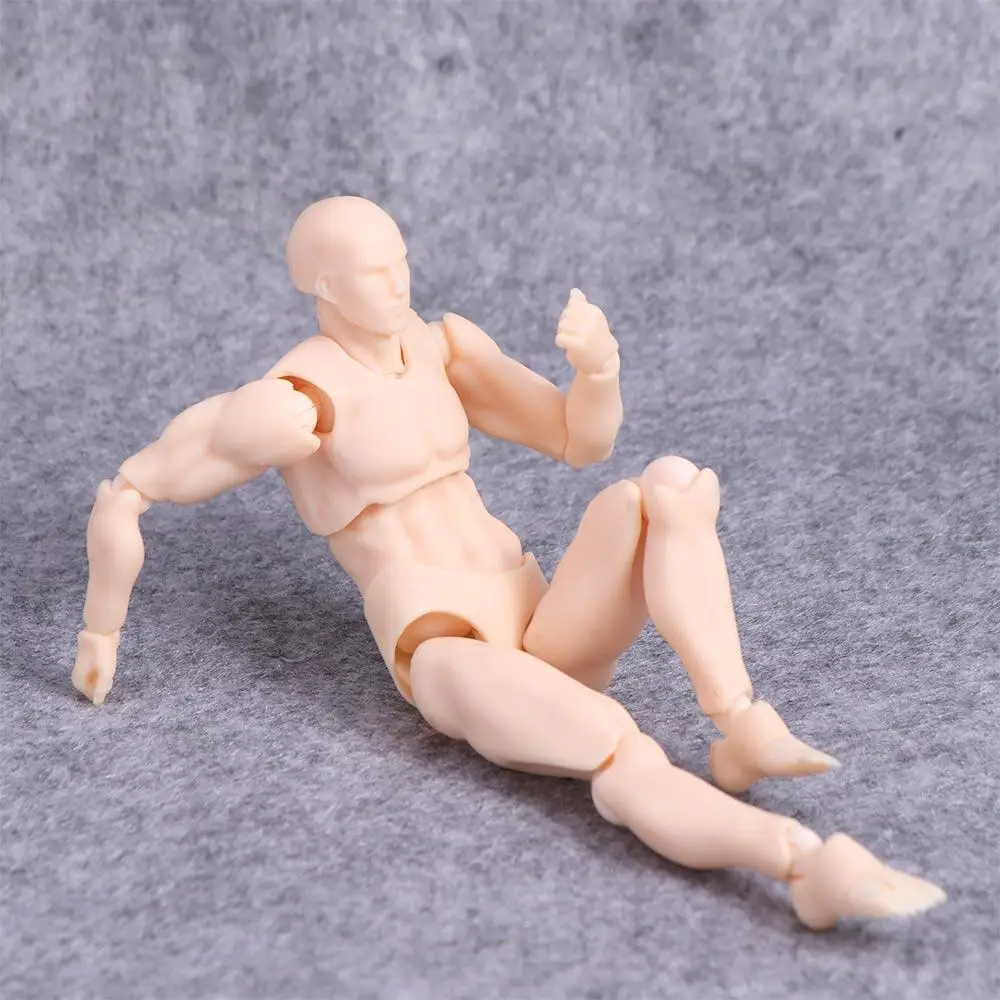 มังงะศิลปินการ์ตูนสําหรับศิลปิน Man และ Woman Action ของเล่นมนุษย์ Mannequin Drawing Figures Action Figure