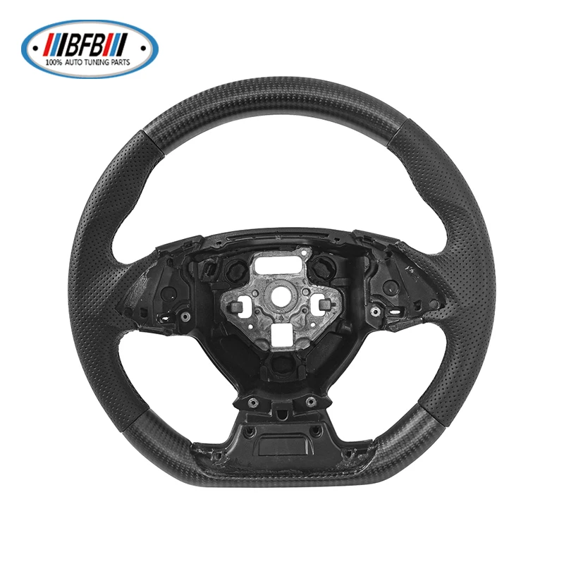 

Carbon Fiber Sports Racing Steering Wheel with Leather for Chevrolet C7