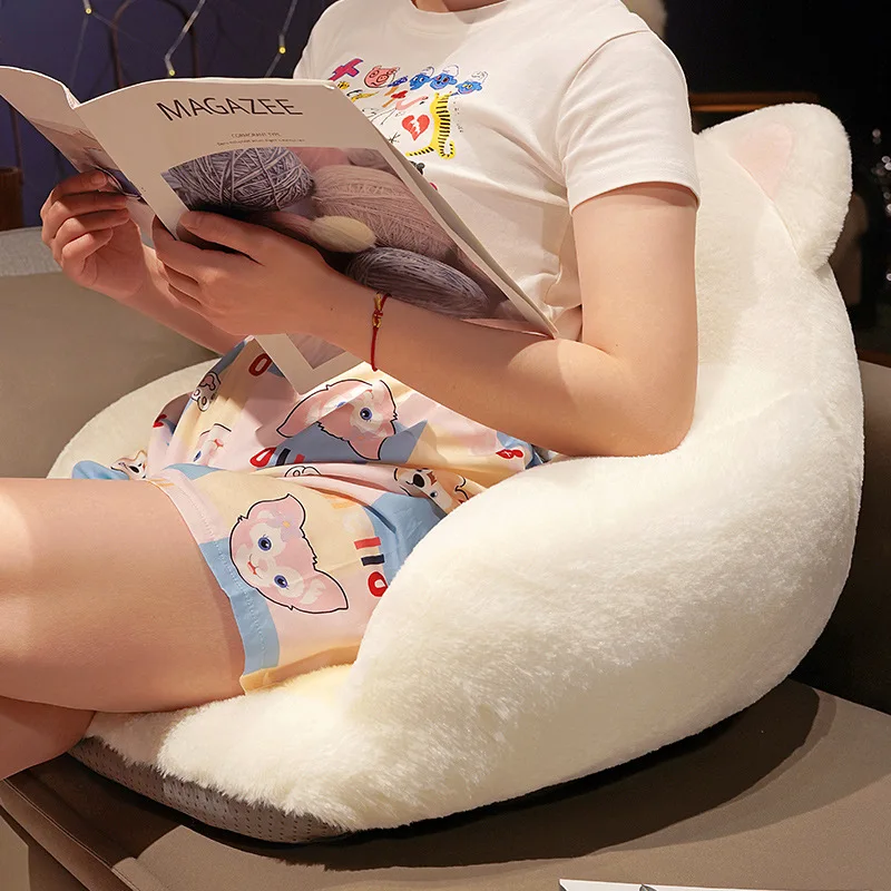 Coussin Peluche Gnocchi – Oreiller Mignon, Doux, Inodore, Déco Chambre, Cadeau Enfant