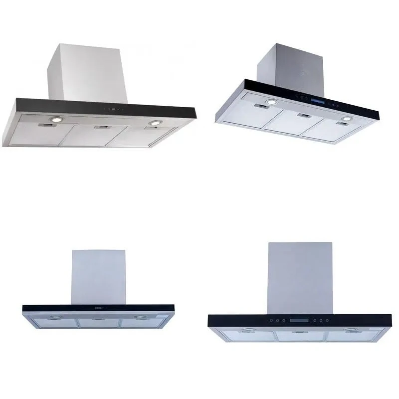 for  Range Hood 90cm Stainless Steel Kitchen 900mm Commercial Canopy Wall Mounted  Hood 3 Speed  Monitor