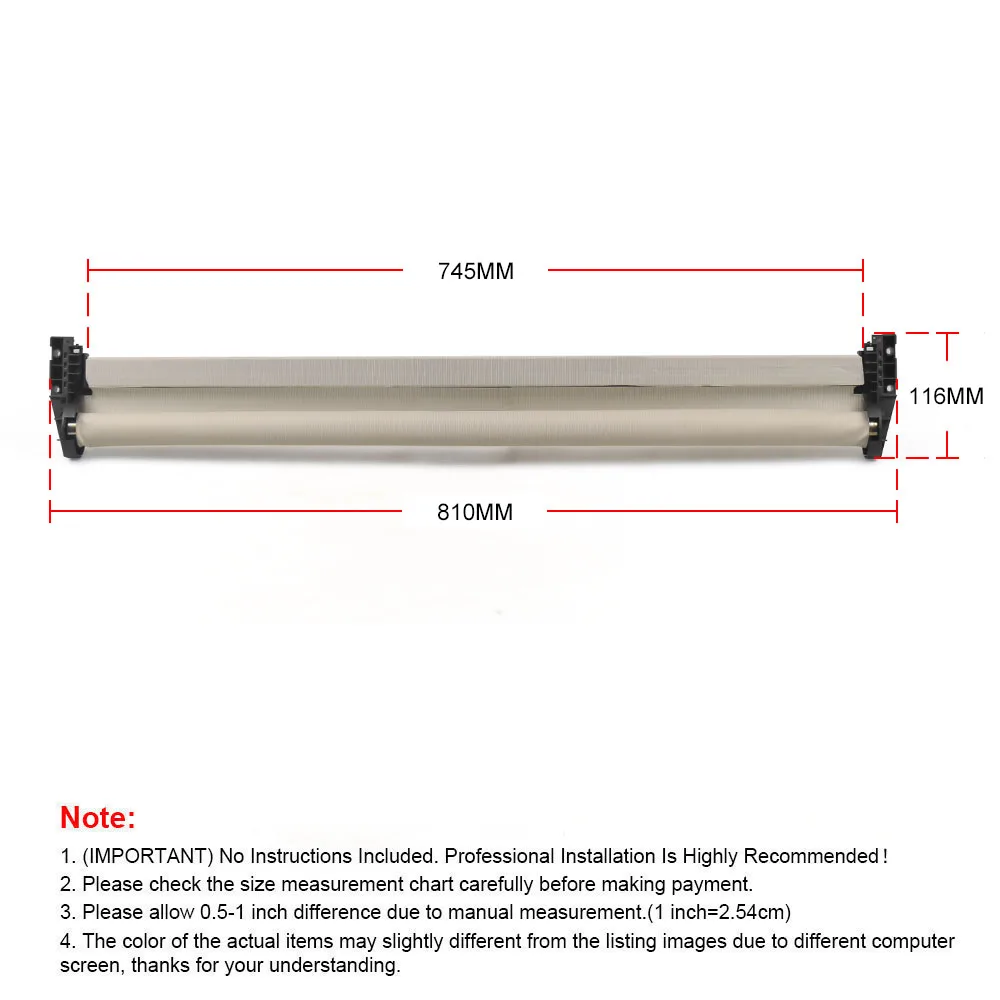 Cortina de techo solar eléctrica para coche, parasol panorámico para BMW X1, F48, F49, 2 \', F45, F46, 16-18, 54107391796, 54107391797, 54107391798