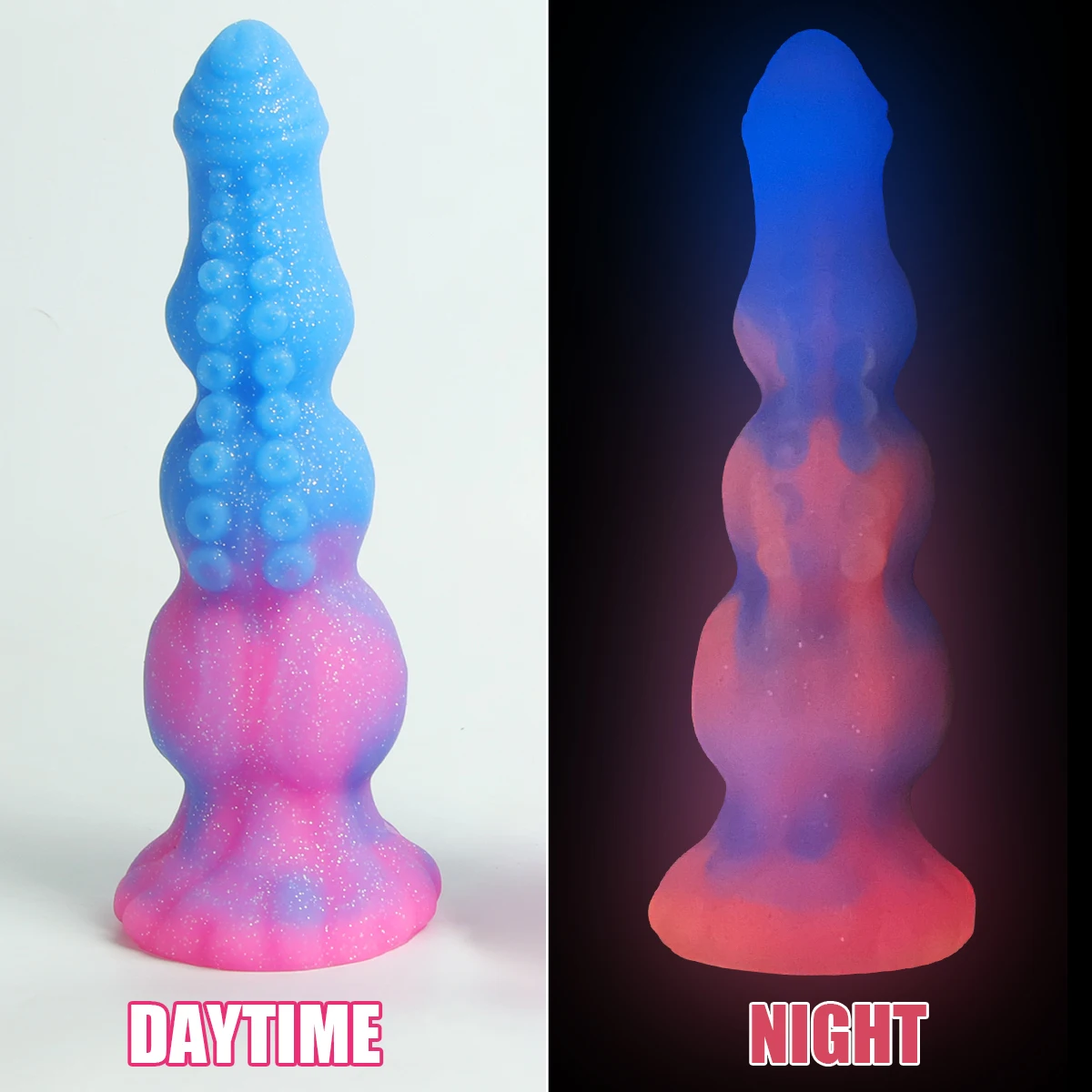 Tentacle silicone dildo octopus monster anus butt plug strong suction cup base knot dildo female adult toy supplier sex 18