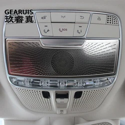 For Mercedes Benz S Class W222 2014-2020 Car Styling Roof speaker sound Reading light Frame glass box Audio Loudspeaker Sticker