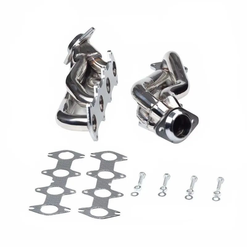

SXLL F150 04-10 5.4l V8 Stainless Steel Exhaust Manifold Short Header Performance EH28577 New Exhaust Pipe Stainless Steel