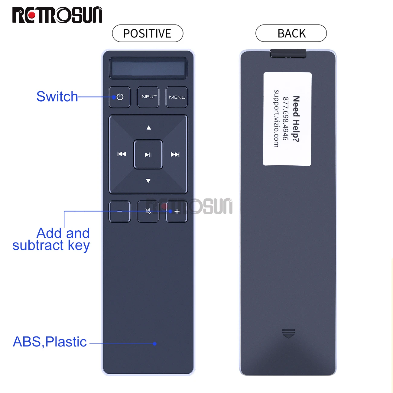 Новинка, новый телефон с дистанционным управлением, подходит для проигрывателя VIZIO Soundbar