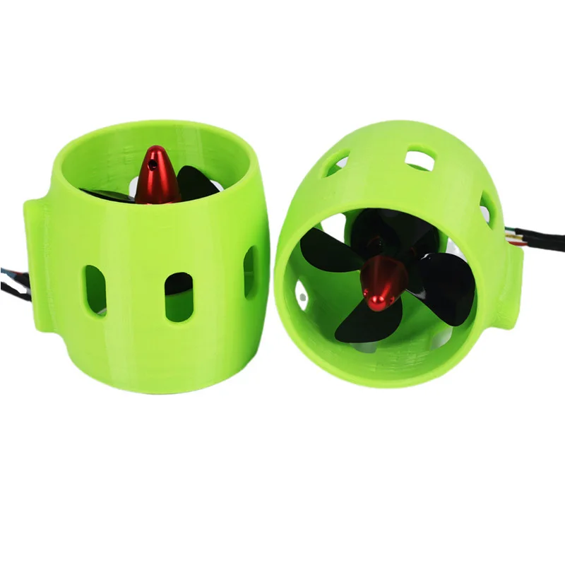 12V-24V 20A Underwater Thruster CW CCW Thruster Engine 4 Blades Propeller Propulsion Motor for ROV RC Bait Tug Boat Parts