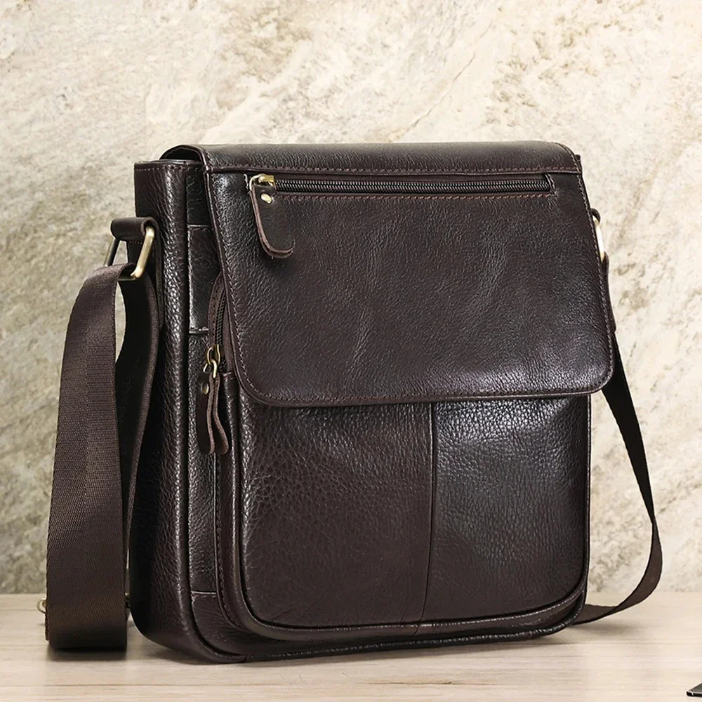 Genuine Leather Vintage Messenger Bags for 9.7\