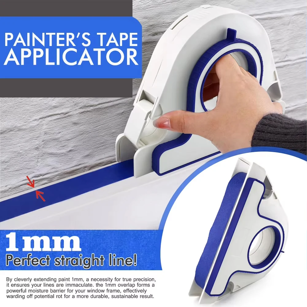 

Meiwen Paper Tape Painter Masking Tape Applicator Dispenser Machine Wall Floor Painting Packaging Sealing Tool Meisew Sticker