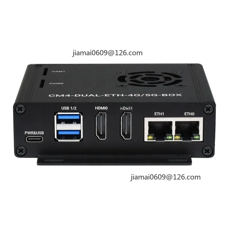 CM4 Dual Gigabit Ethernet Board, 5G/4G Mini Base for Raspberry Pi Compute Module 4
