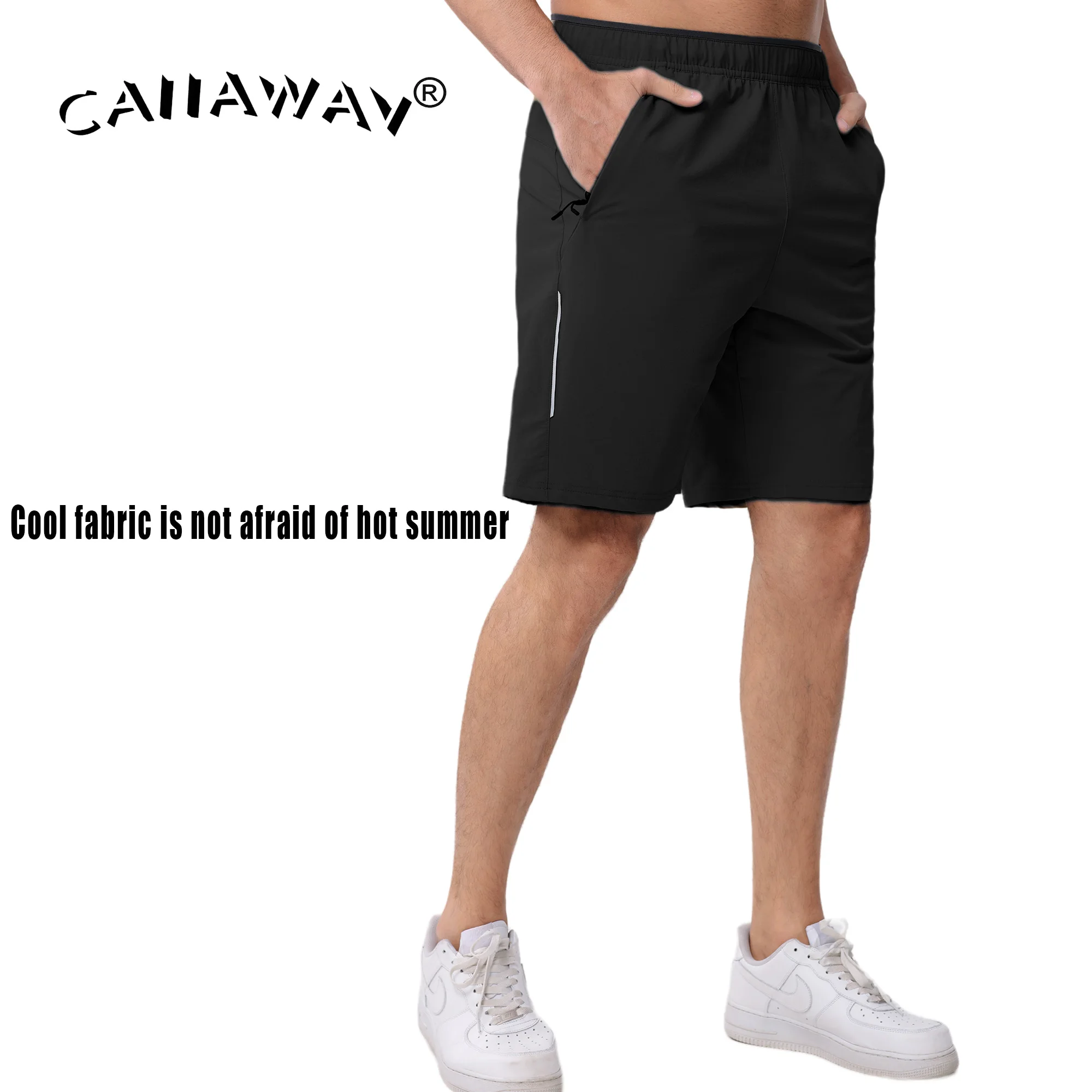 CAIIAWAV pantalones cortos de Golf para hombre, ropa deportiva transpirable, informal, versátil, a la moda, Verano