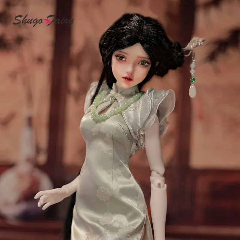 Tang Bjd Doll 1/4 Fullset Bariy Blythe Jiangnan Vigorous New Chinese Style Girl Toys Resin Ball Jointed Dolls Shugafairy