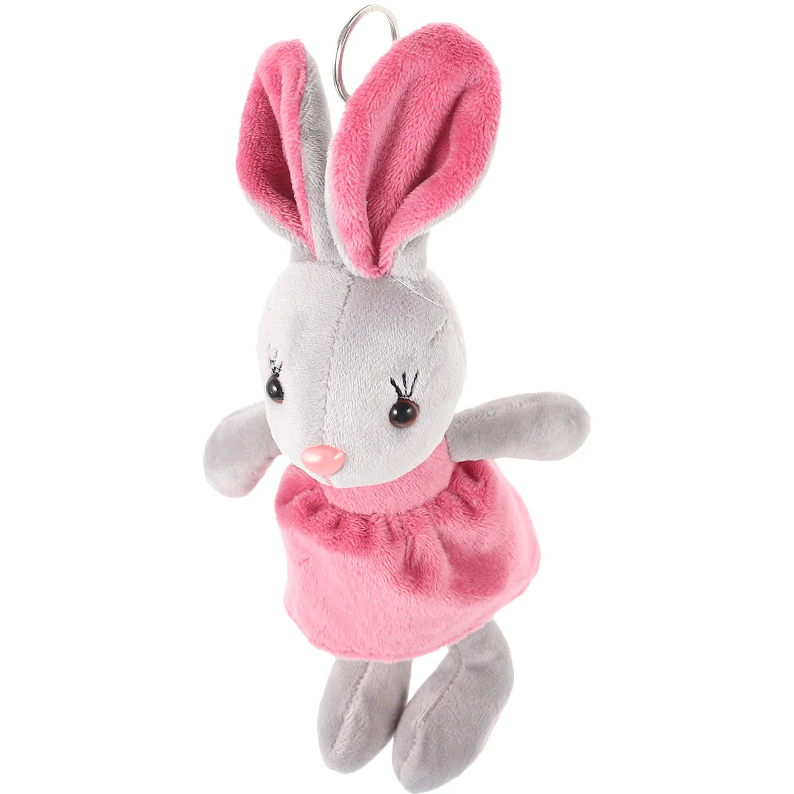 

1 шт. Милый брелок-кролик с веселым дизайном, подвеска для рюкзака, брелок для ключей от машины, подарок