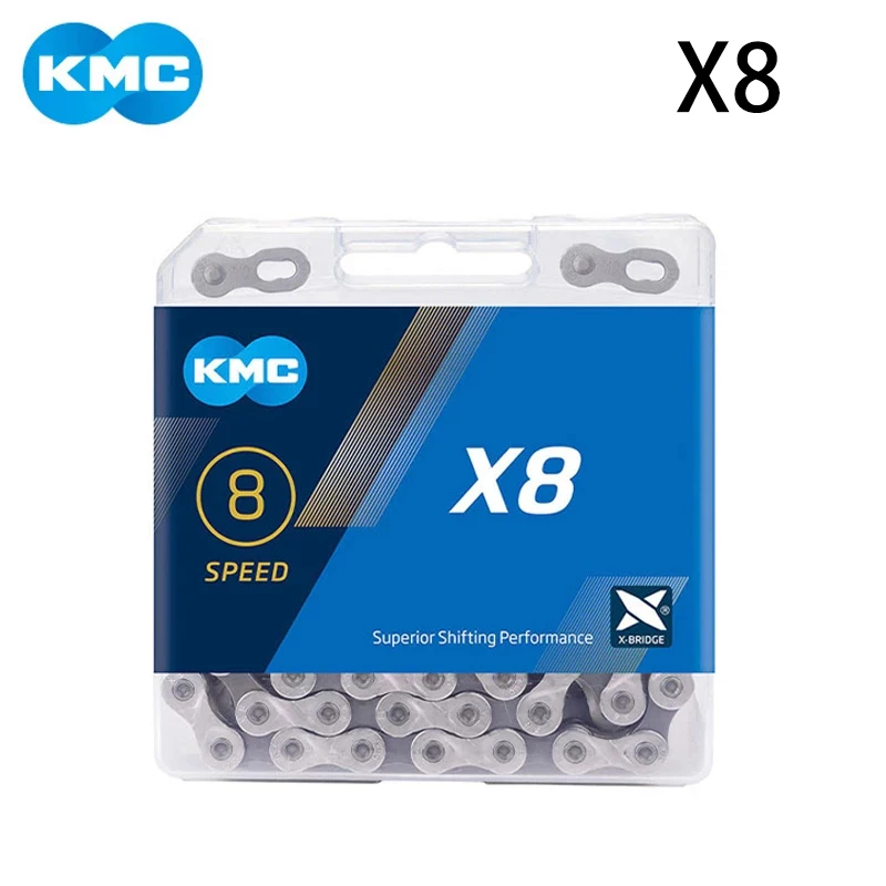 시마노 SRAM 자전거 부품용 KMC 자전거 체인 X8 X9 X10 X11 X12 MTB 도로 자전거 체인 8V 9V 10V 11V 12V 속도 체인 자전거 크랭크셋