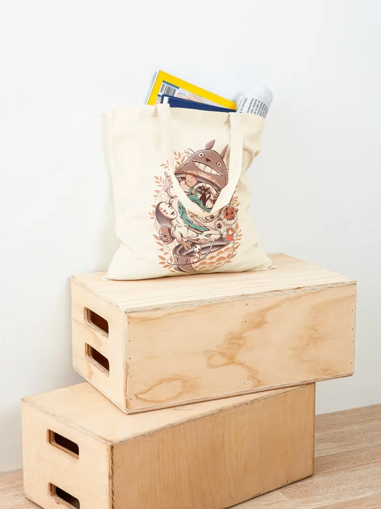 Pousse Tote Bag eco bag folding tote bag screen Cloth bags Candy bags