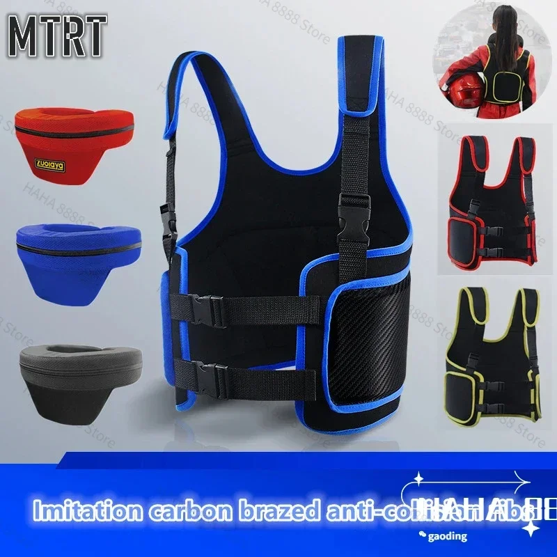 Adult Children Karting Club Riding Equipment Rib Armor Waist Armor Protective Gear Protective Cover