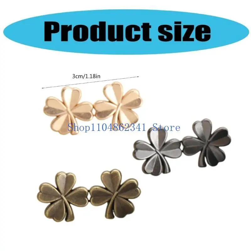5ASD Cloves Serratena in Rimovibile Pin in 3/6Set Colore placcato non -sewing per donne e ragazze Accessori decorativi