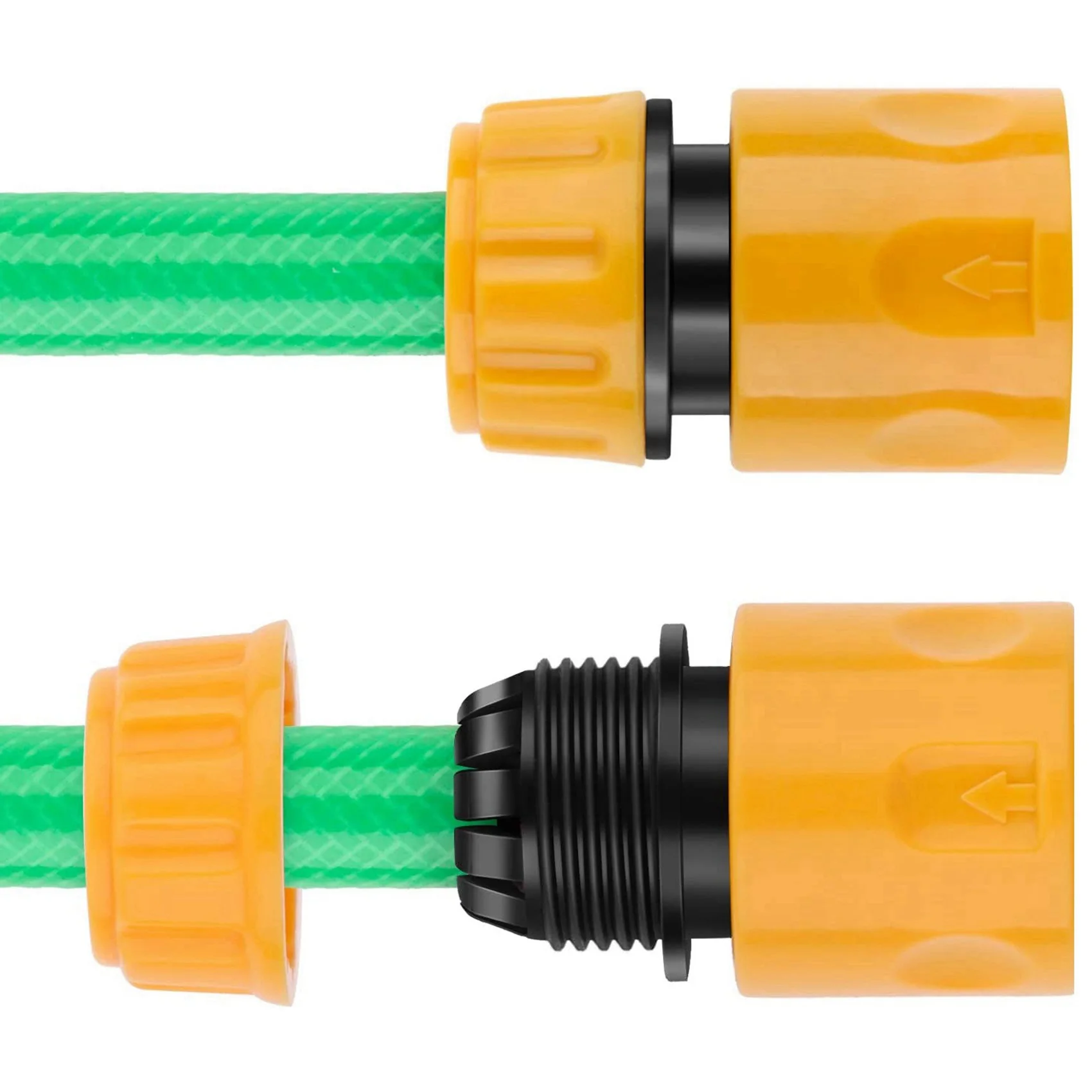 A96K-26 Pcs Plastic Garden Hose Tap Connector Kit For Join Garden Hose Pipe Tube