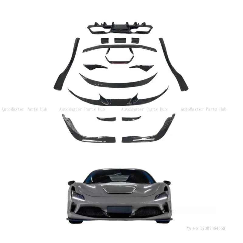 Hot Sale Suitable for Upgrading the Novitec-style Dry Carbon Fiber Small Body Kit of the  F8.