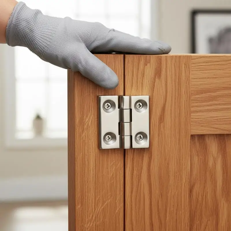Detachable Hinge Slip Joint 2 Pack Quick Release for Bedroom Wardrobe Closet High Strength Hardware for Cabinets