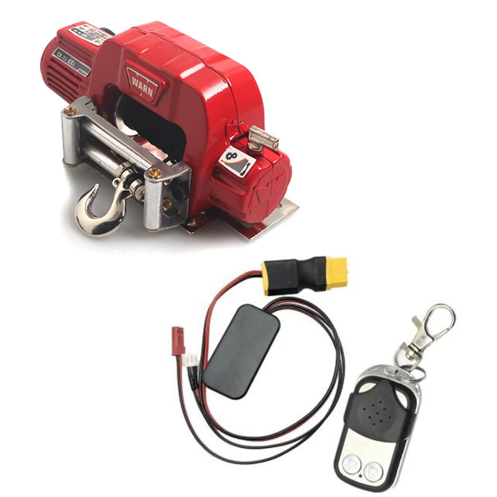 Metalen Automatische Simulatie Gesimuleerde Lier Voor 1/10 1/8 Rc Crawler Auto Axiale SCX10 Iii 90046 D90 TRX4 TRX-6 D110 90046 redcat
