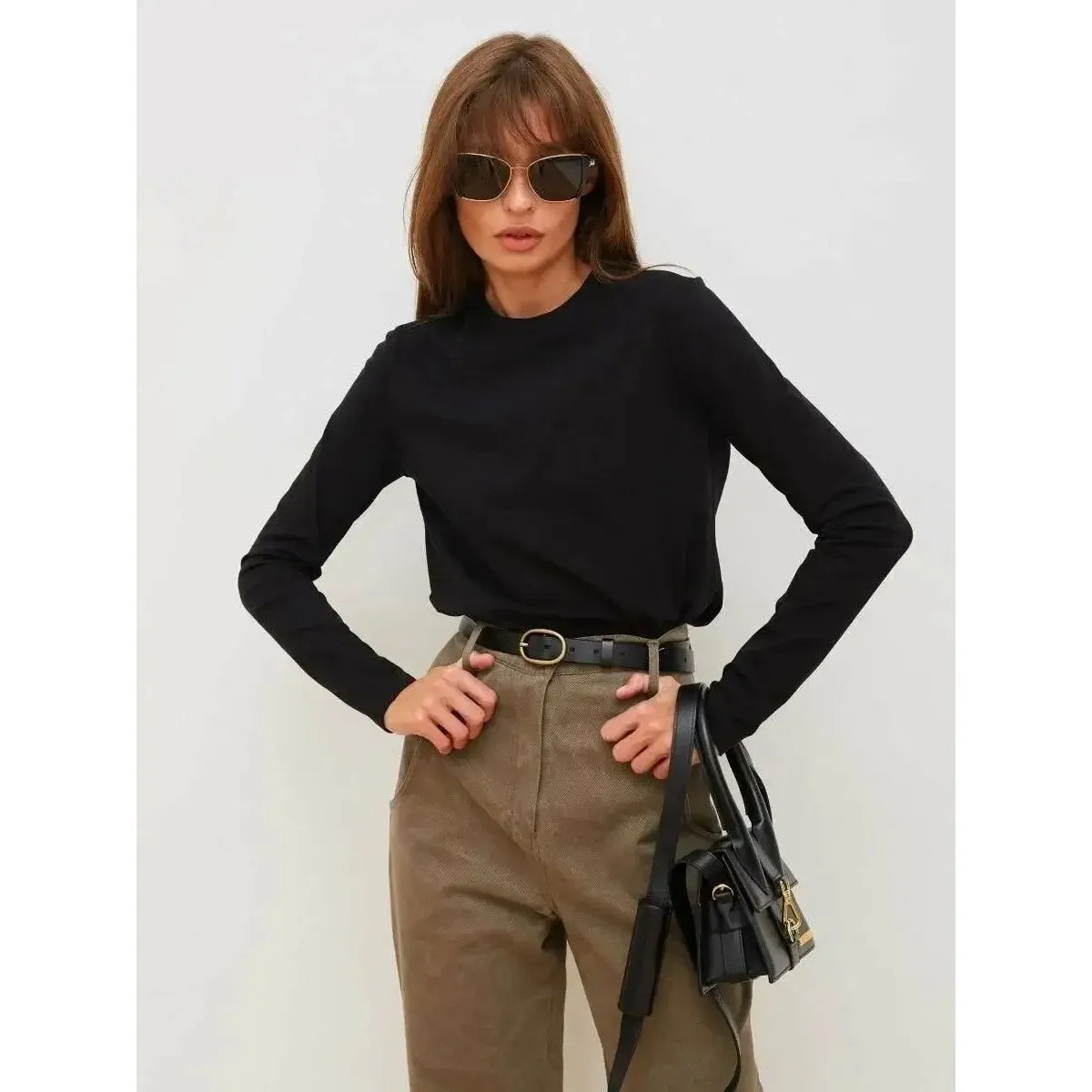 

Wolfeel Women's 00% Cotton T-irt Spring Autumn Boting Comfortable Breathable Casual ort Sve Tee for Ladies