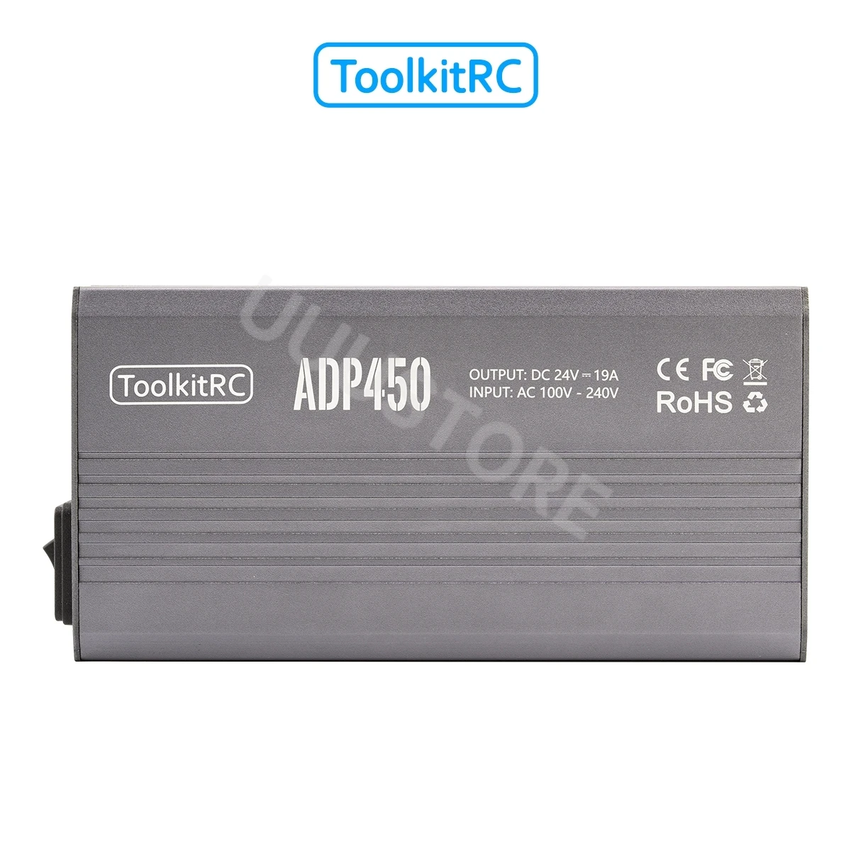 ToolkitRC ADP450 Power Supply Adapter 450W XT60 output 24V19A AC input 100V-240V for ToolkitRC M8D M6D M8P M9 Battery Charger