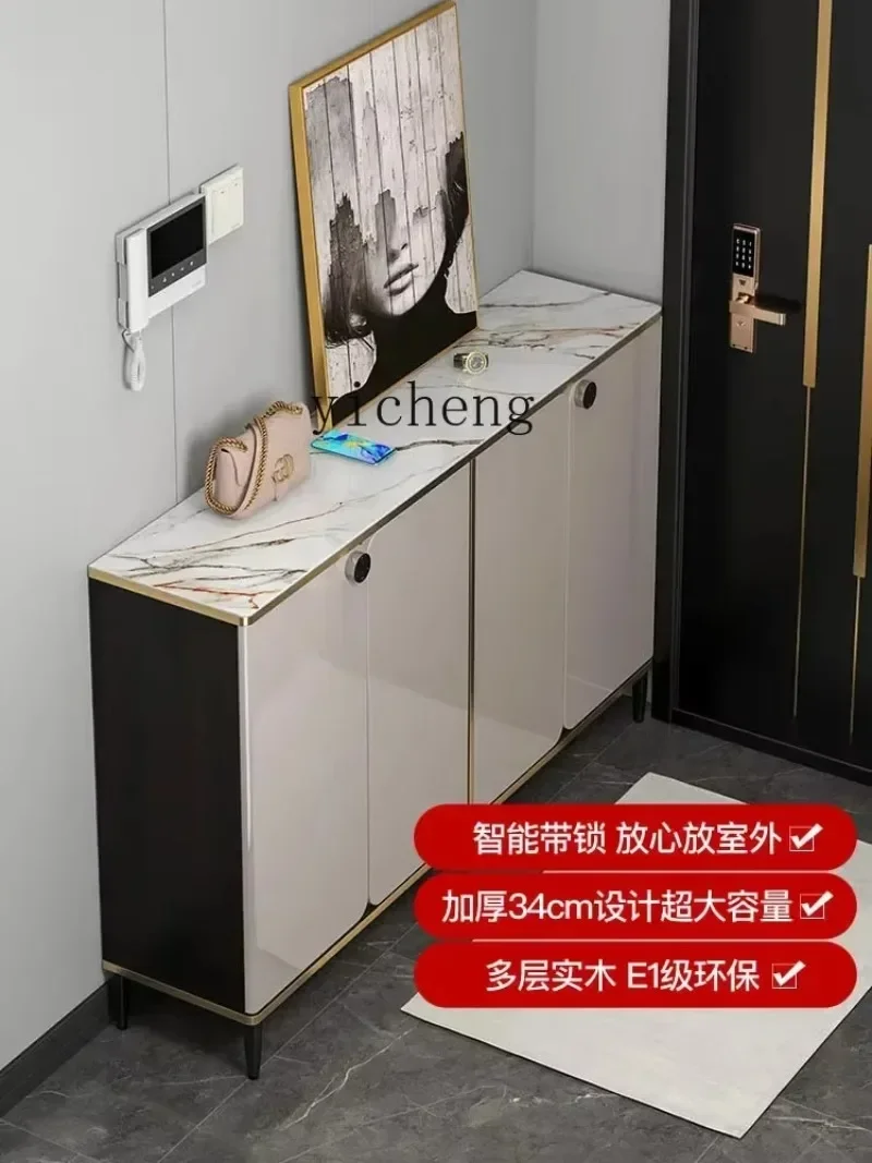 Shoe Cabinet With Lock At Home Door, Intelligent Shoe Cabinet With Lock Outside Door, Anti-theft Integrated Entrance CabineN20
