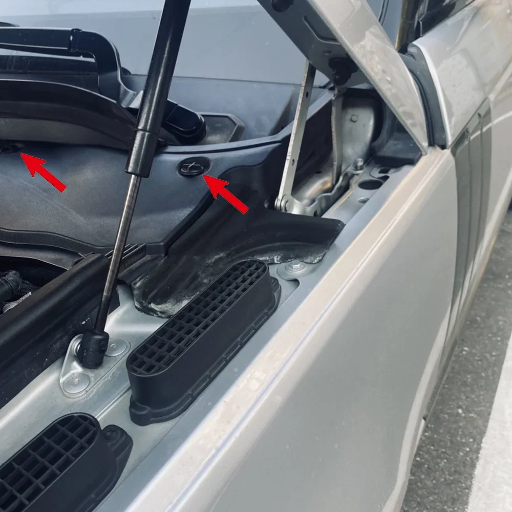 Couvercle de batterie de voiture, 10 pièces, garniture de capot, Clip de panneau, Rivet LR 024316   Nylon pour Land Rover Range Rover Base autobiographie découverte Sport