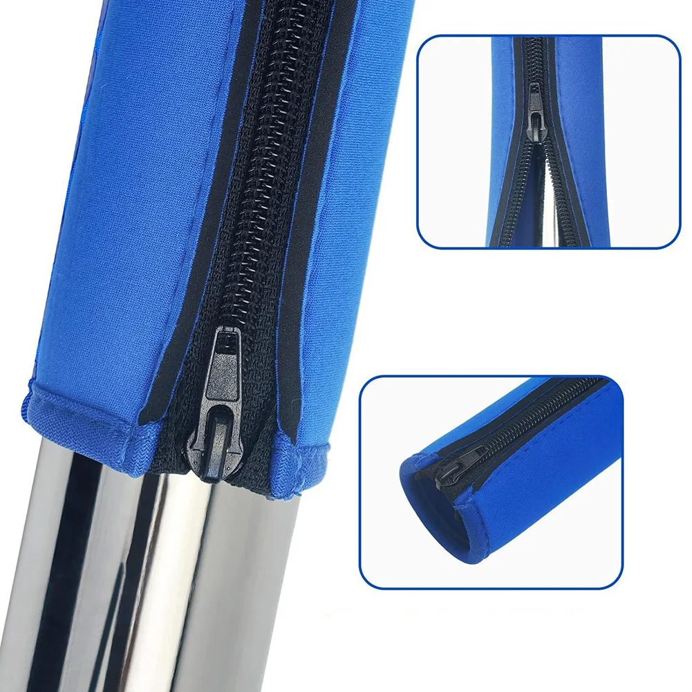 

Pool Railing Cover with Zipper for Inground Swimming Pools Neoprene Protective Sleeve to Prevent Slips and Heat Burns