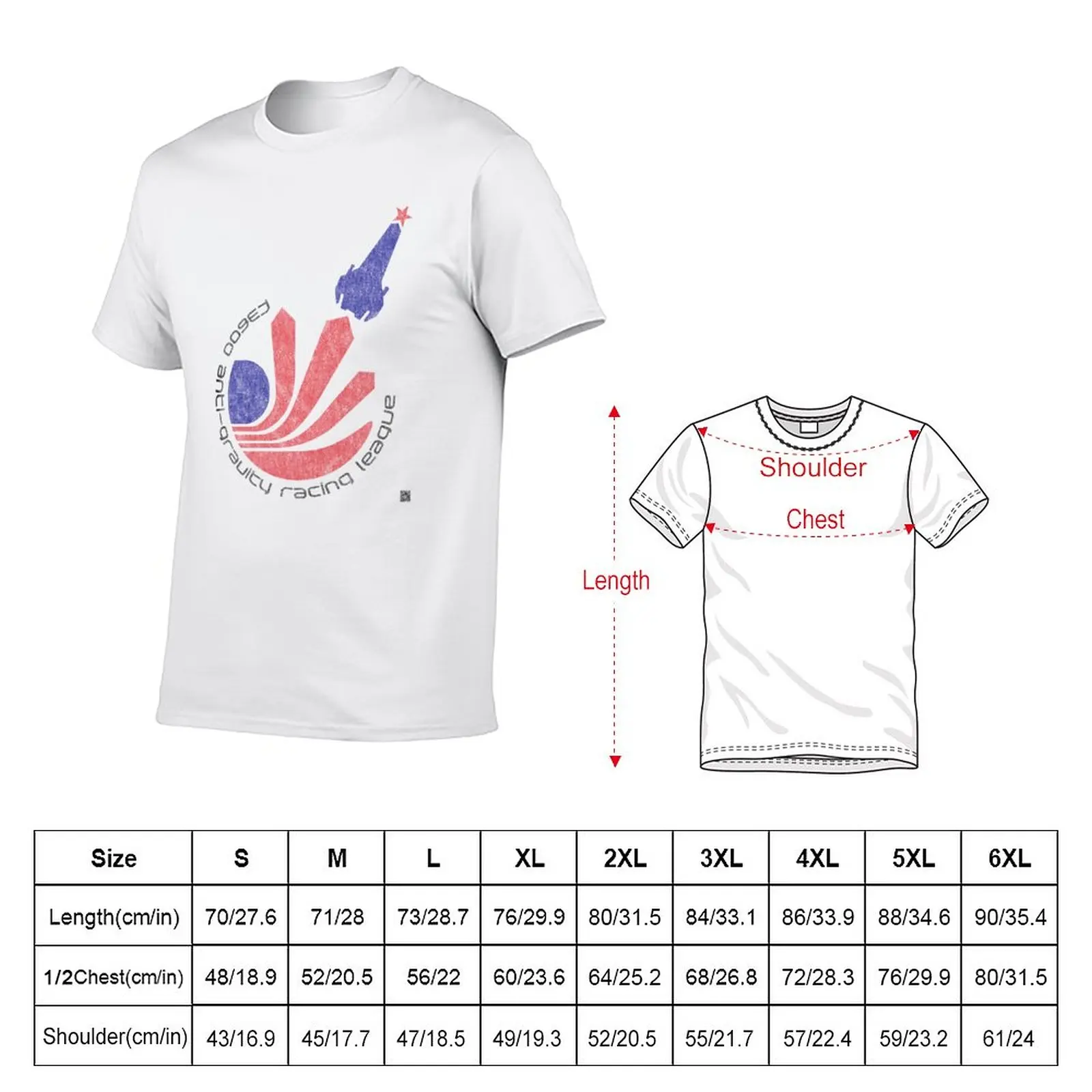 WipEout - F3600 AG Racing Official Logo T-Shirt vintage clothes cute tops sports fans tees mens white t shirts