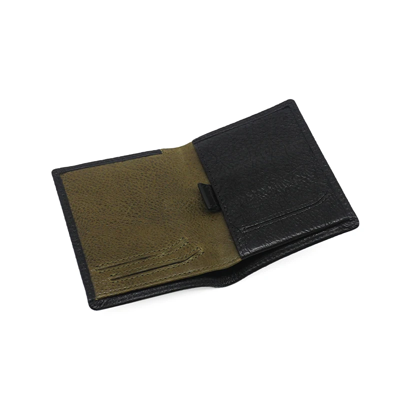 

Short Wallet Genuine Leather Handmade Men Clutch Bag Cowhide Bifold Purses Retro Credit Card Billfold