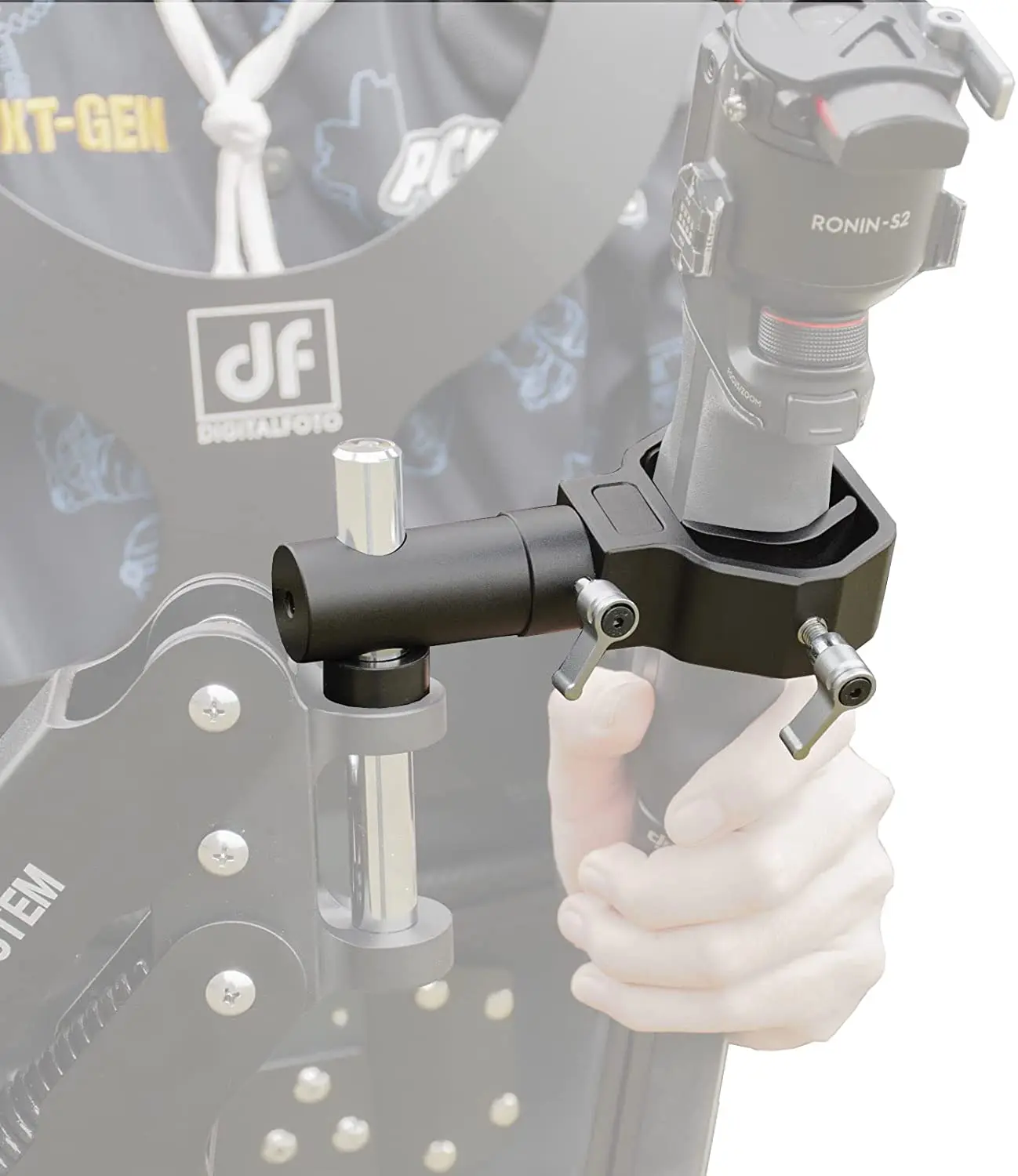 TH02 – Idealny adapter do stabilizatora do zdjęć cyfrowych z możliwością regulacji kąta 360°