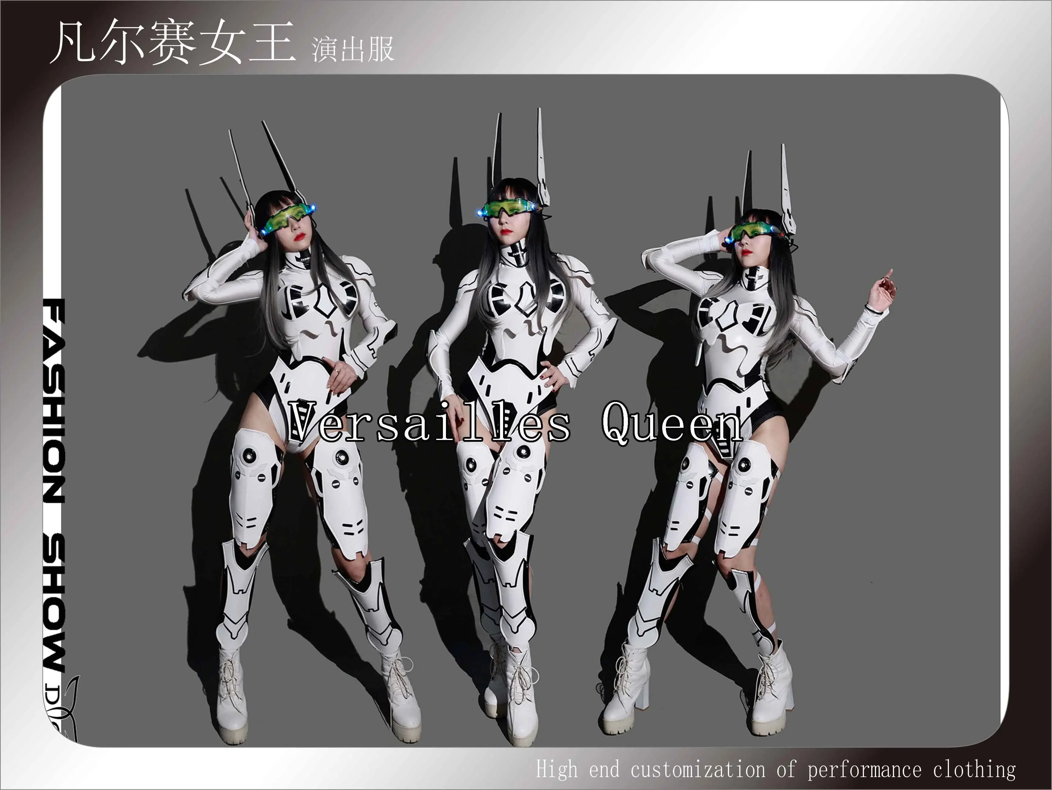 

Nightclub dsgoog technology sense interactive atmosphere party bar dance team women's watch costumes new armor costumes yj371