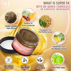 Hot Super 5x Hair Growth Oil Chebe Batana Butter Hair Mask Fenugreek Seeds Fast Anti-Hair Loss Oil Rosemary Hair Regrowth Oils