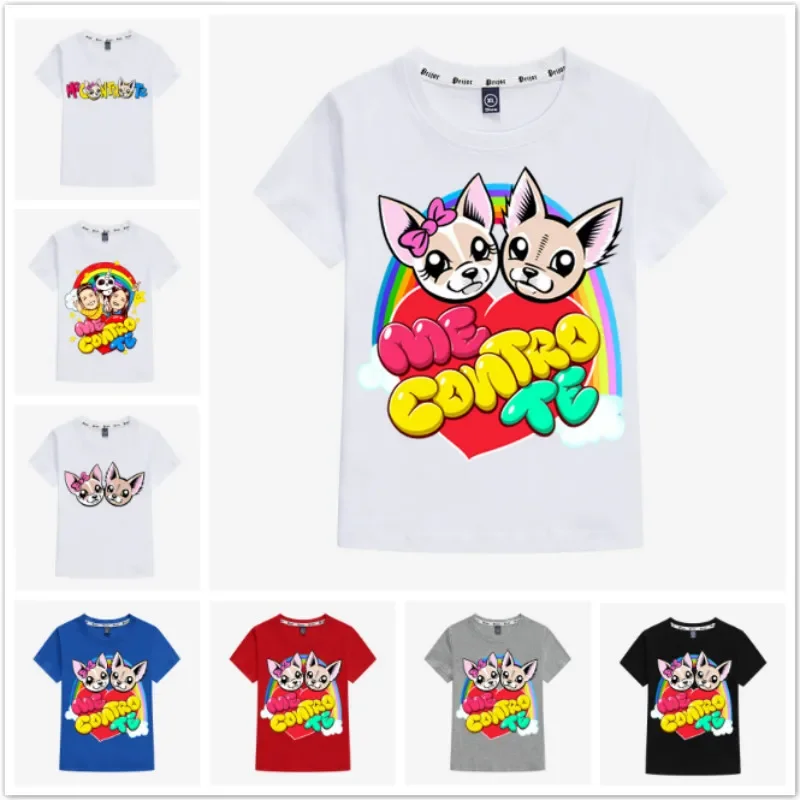 Baby Boys T Shirt Cartoon Anime Pattern Me Contro Te Print Summer Cotton Children Kids Short Sleeve Girl Tops Tee Casual T Shirt