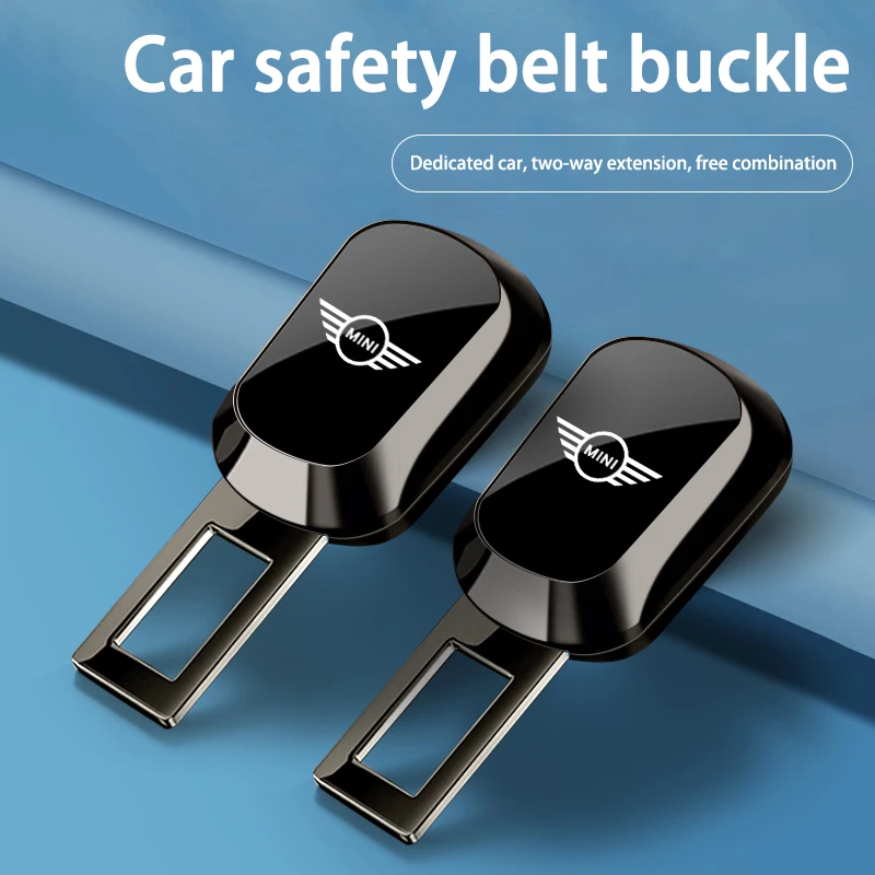 Удлинитель автомобильного ремня безопасности, зажим для замка ремня безопасности, пряжка, заглушка для Mini Cooper One JCW Works F54 F55 F56 F57 F60 R50, автоаксессуары