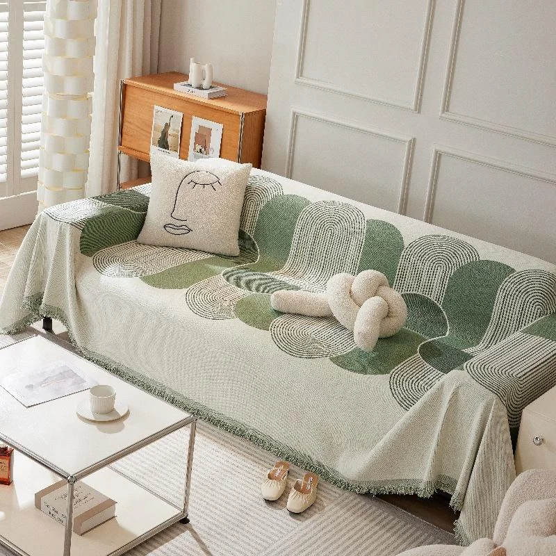 1pcs Sofa Cover All Season Universal Anti Cat Scratch Seat Towel One Piece Full Coverage Blanket Cushion Home Decor