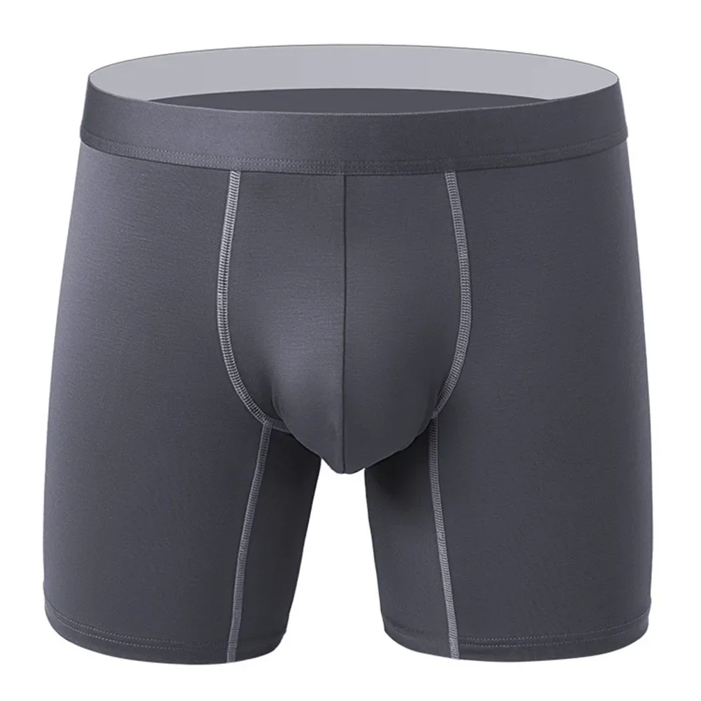 

Mens Sexy Long Boxer Briefs Comfortable and Breathable Undergarments Perfect For Every Season Multiple Color Choices Available
