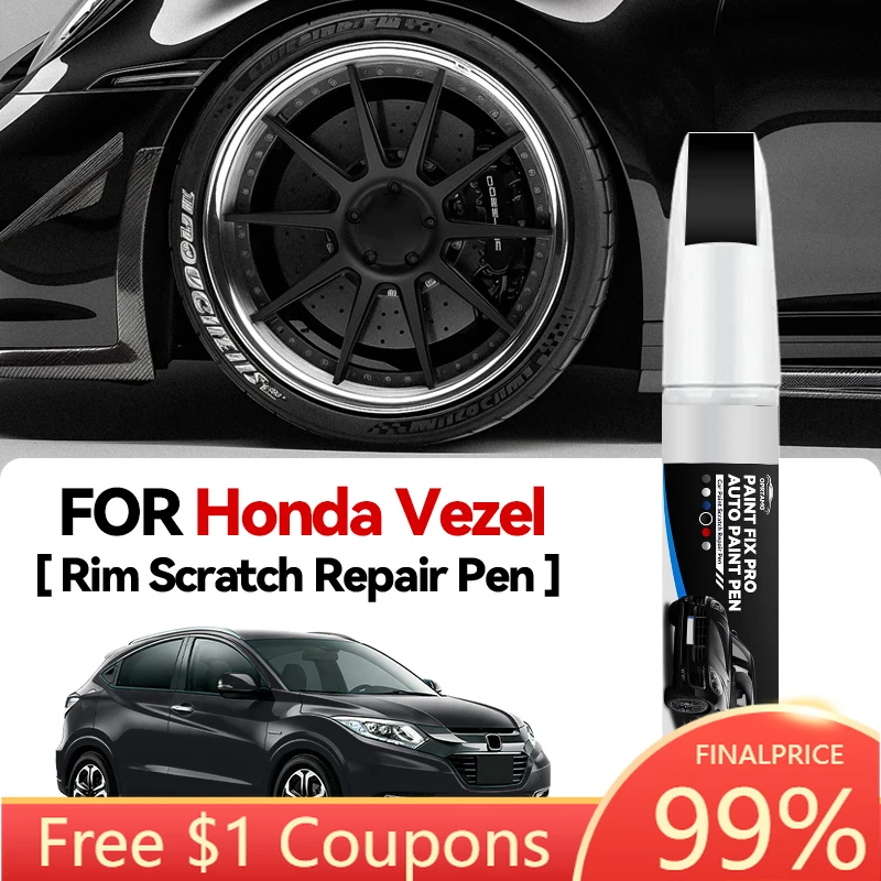 

Specific Vehicles Paint Pen For Honda Vezel 1990-2026 Paint Repair Pen Touch Up Scratch Remover DIY Auto Accessories Black White