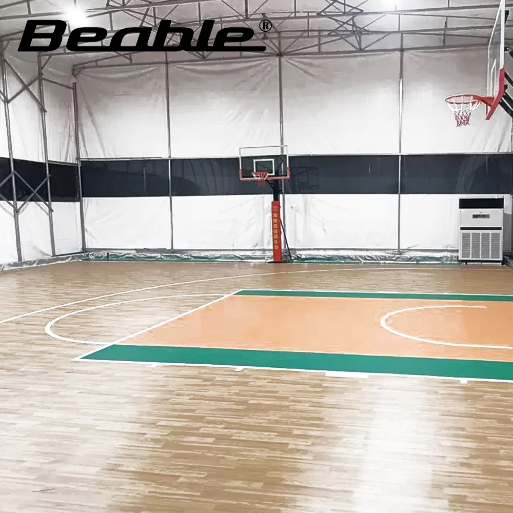 ポータブル滑り止め屋内プロバスケットボールコートフロアマット
