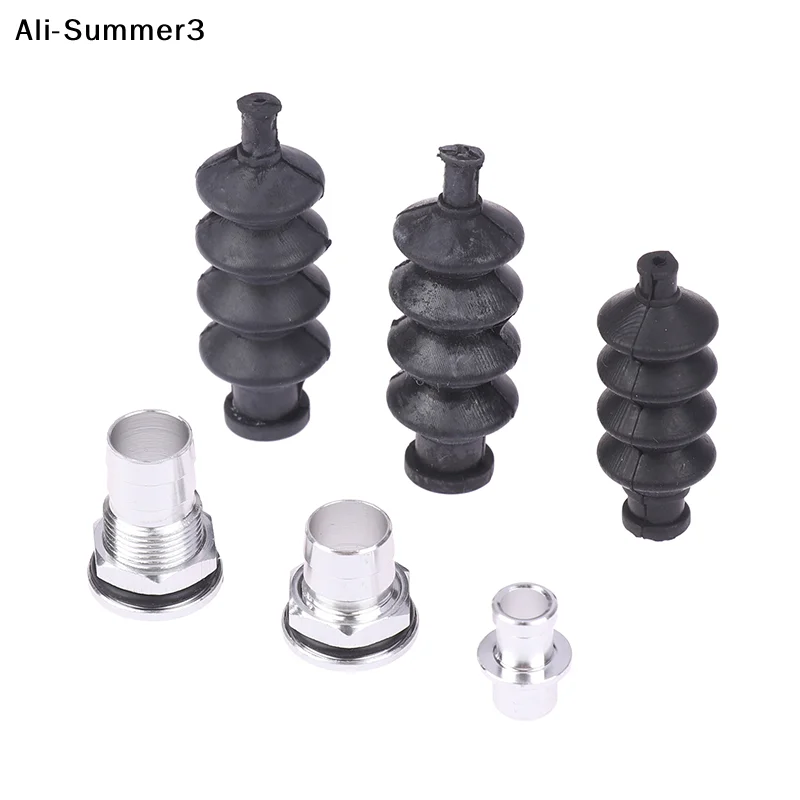 【S63】HMA76-RC Boat Available Aluminium Fittings And Rubber Bellows Radio Box Seals Ideal For Servo Push Rod Seal To Rudder Parts