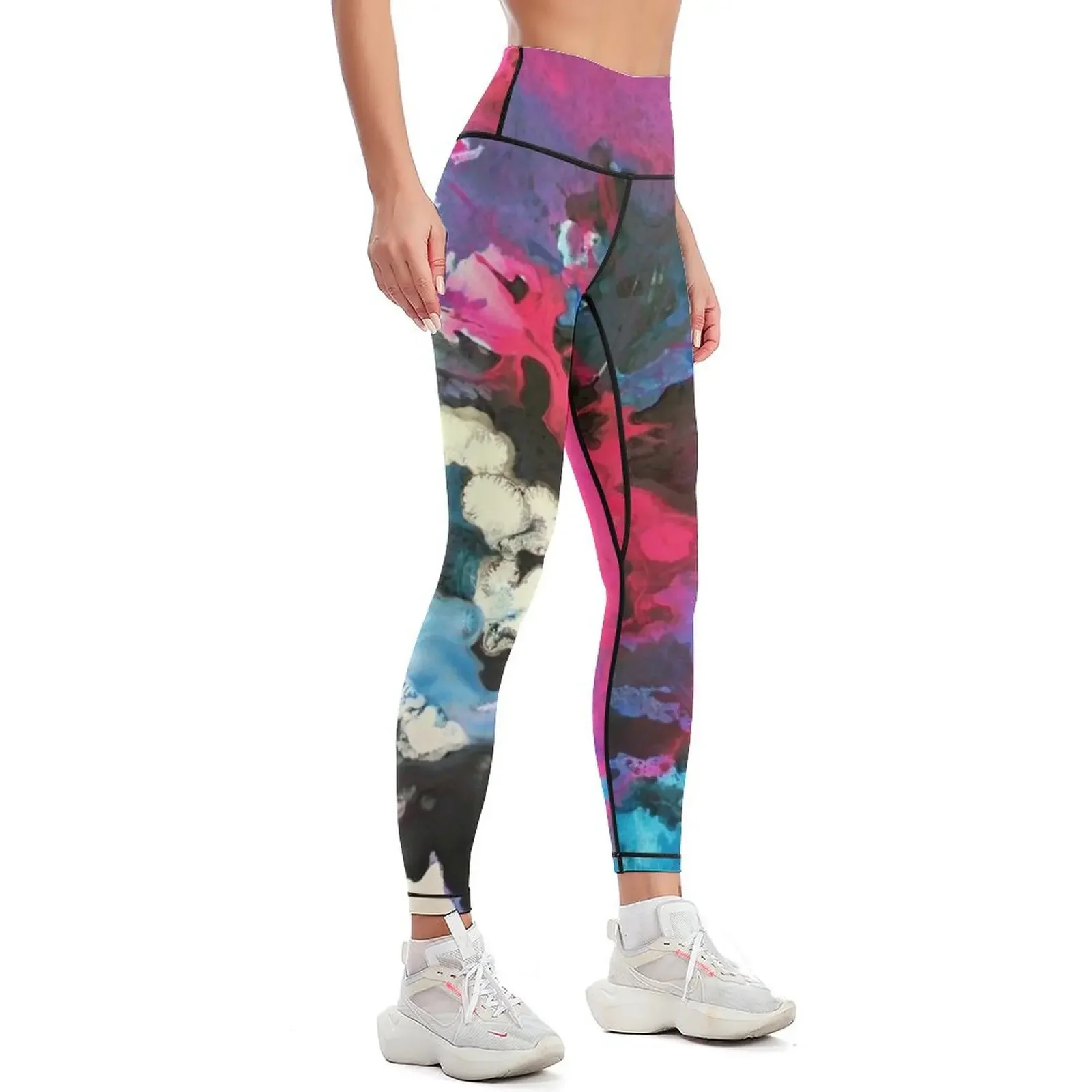 Reef Reflections III Leggings legings for fitness sportswear woman gym 2025 trousers Sportswear woman gym Womens Leggings