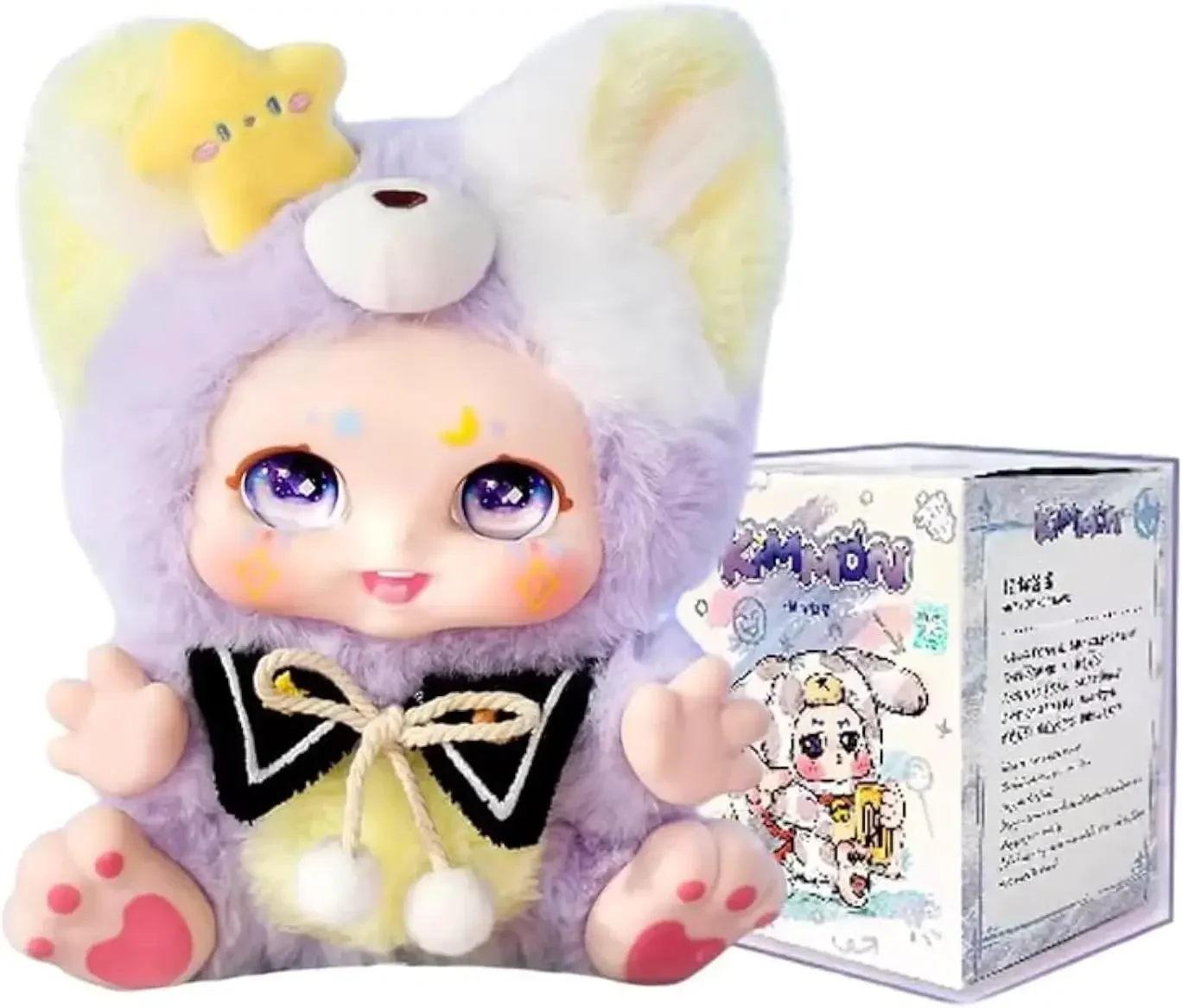 

--*Plush Doll Blind Box Answer Series Mystery Anime Plushies Soft Stuffed Animals Birthday Gift for Girls