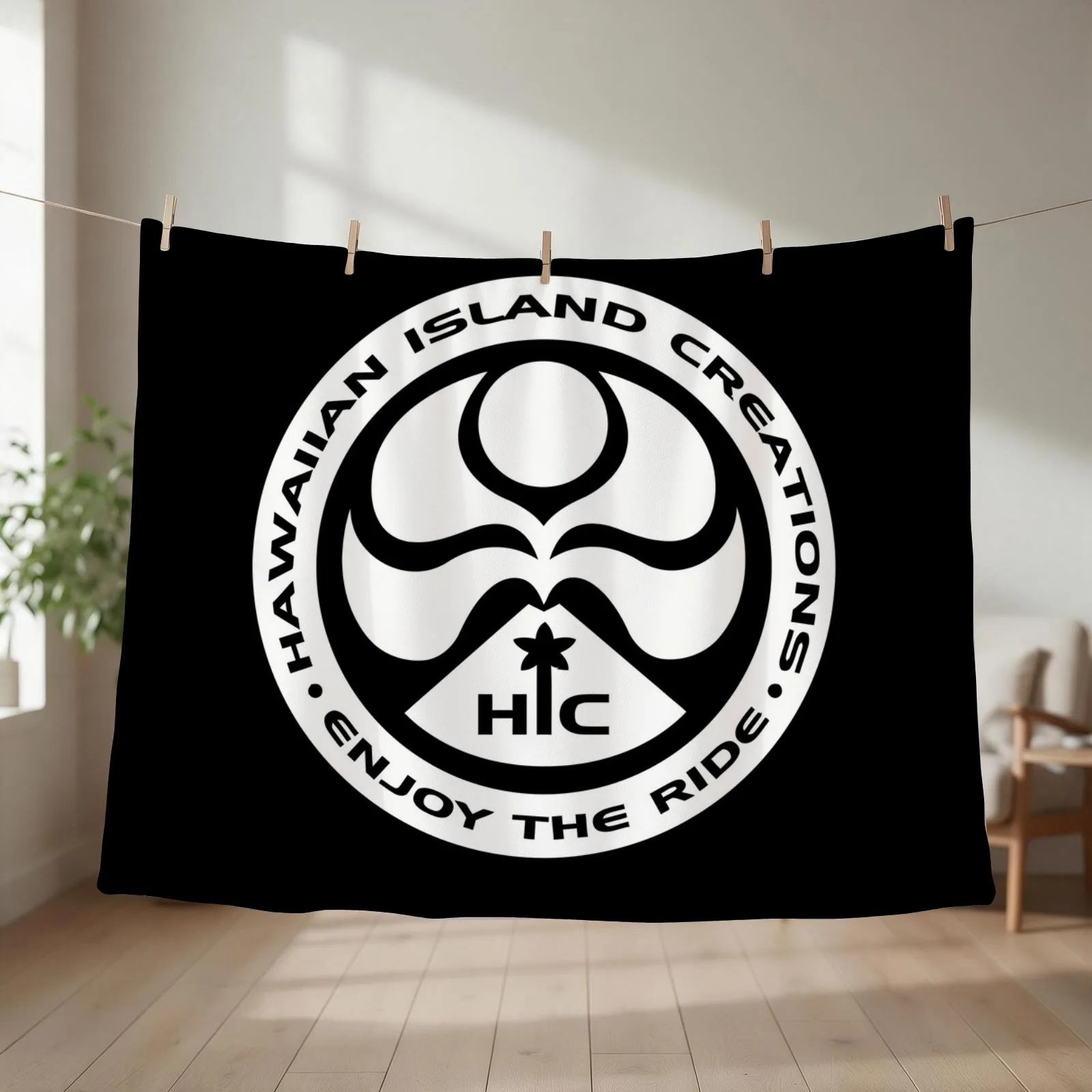 Surf Gear Throw Blanket warm for winter Decorative Sofas Weighted Comforter Blankets