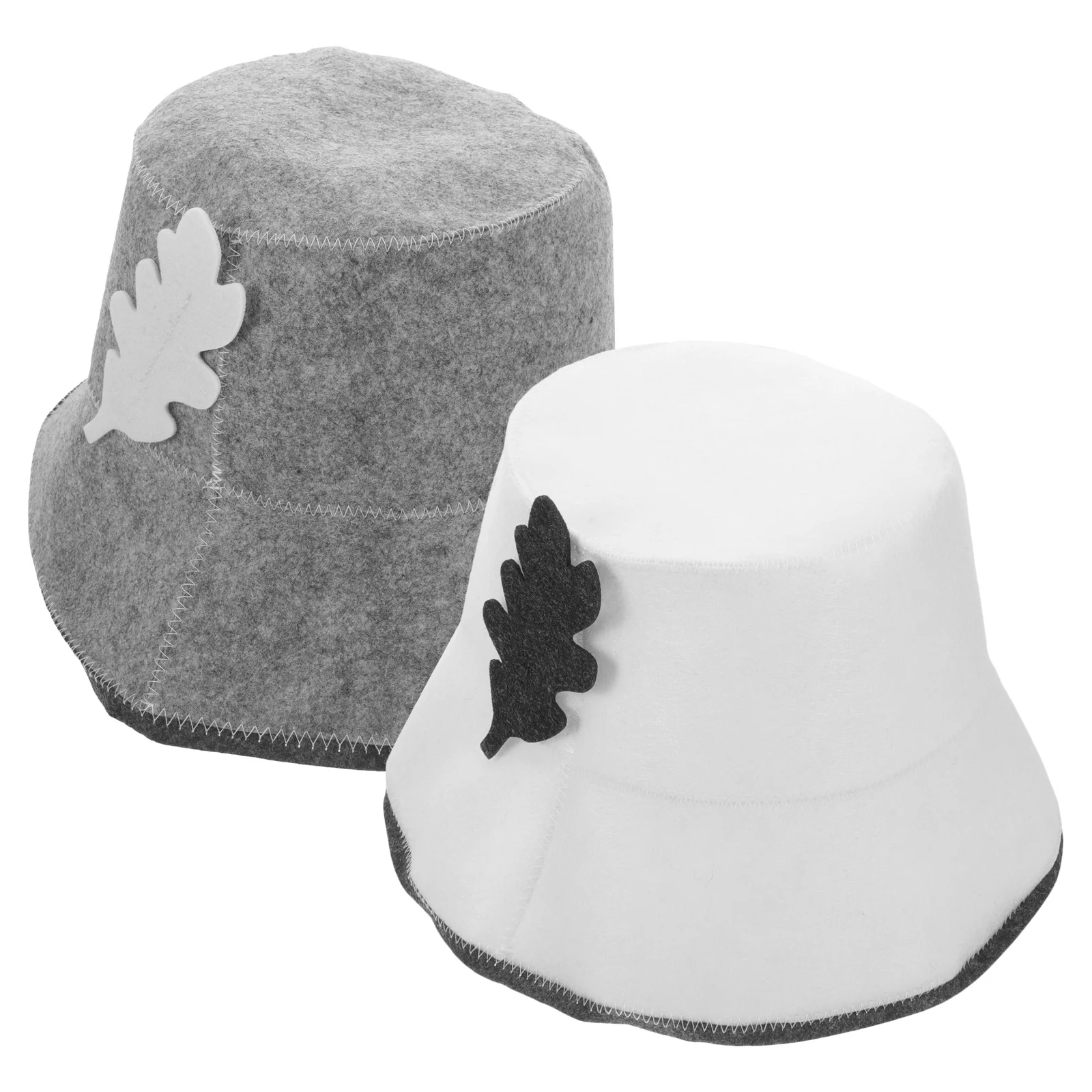 

2Pcs Womens Bathing Hat for Sauna and Shower Soft Comfortable Hair Cap for Heat Protection Fits All Head Sizes Adults Steam Room