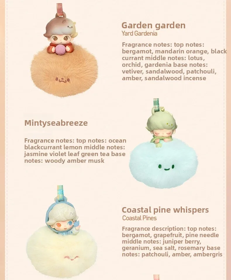 

POP MART DIMOO MEMORIES WORLD Series Fragrance Blind Box Коллекция игрушек Kawaii Anime Action Art Pieces Модная рождественская игрушка в подарок