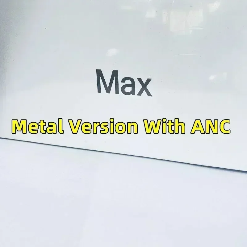 Pro Max ANC Headset with Transparent Mode Earphones: Best 1:1 Metal Version