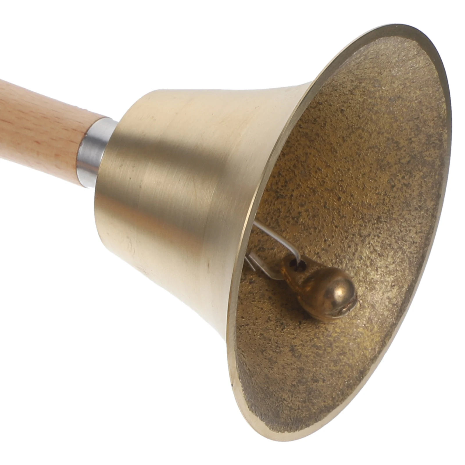 

2pcs Handheld Bells Vintage Hotel Dish For Christmas Party Decorative Bar Manual Restaurant Call Bell Pantry Service
